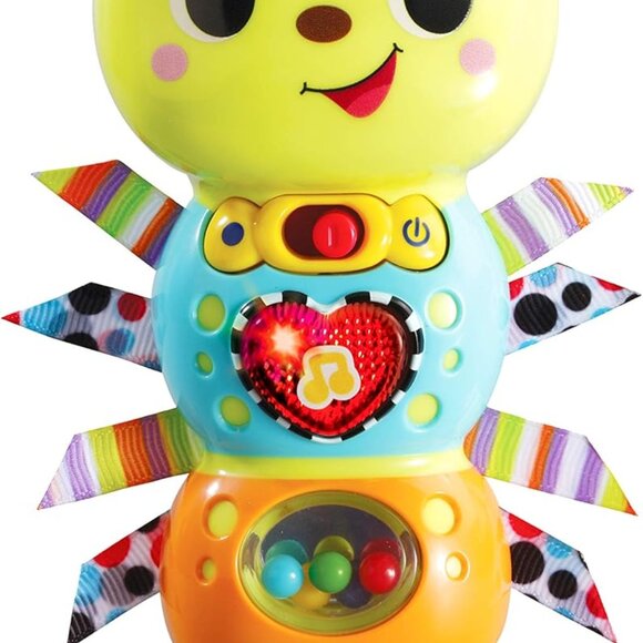 Brand New(French Version) 🍼 VTech Hochet P'tite chenille -  🎶👶 - Picture 3 of 9